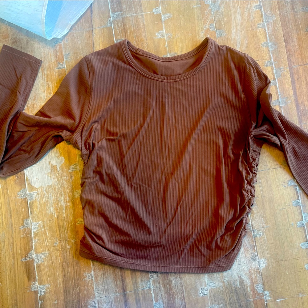 Lululemon All It Takes Ribbed Nulu Long-Sleeve Shirt